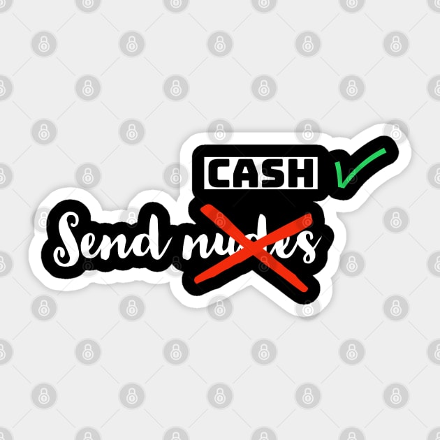 Send cash Sticker by Imaginate